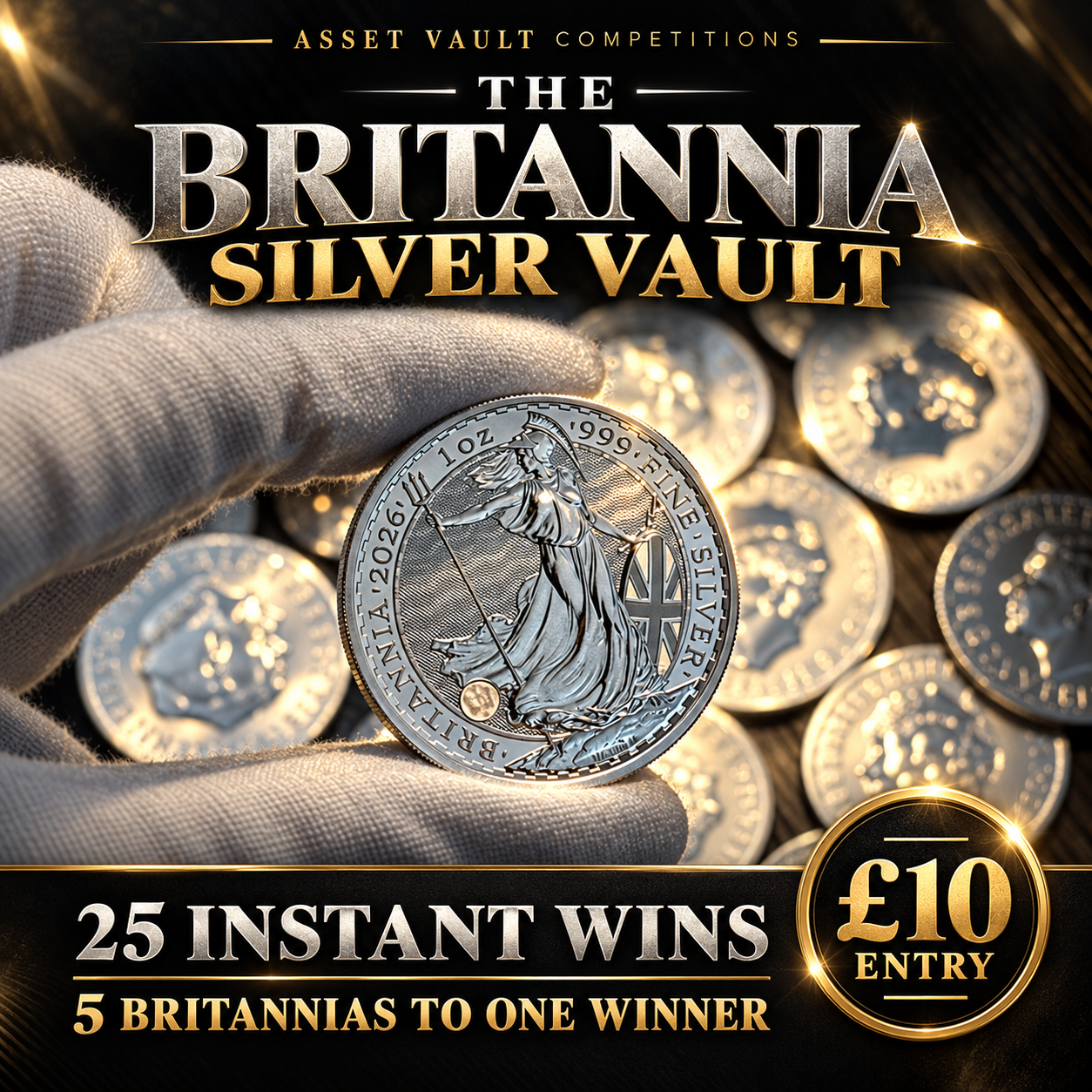SILVER BRITANNIA VAULT
